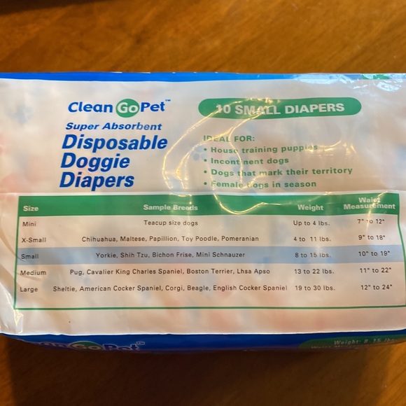 Small dog diapers - Picture 7 of 7